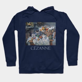 Still Life with Basket by Paul Cezanne Hoodie